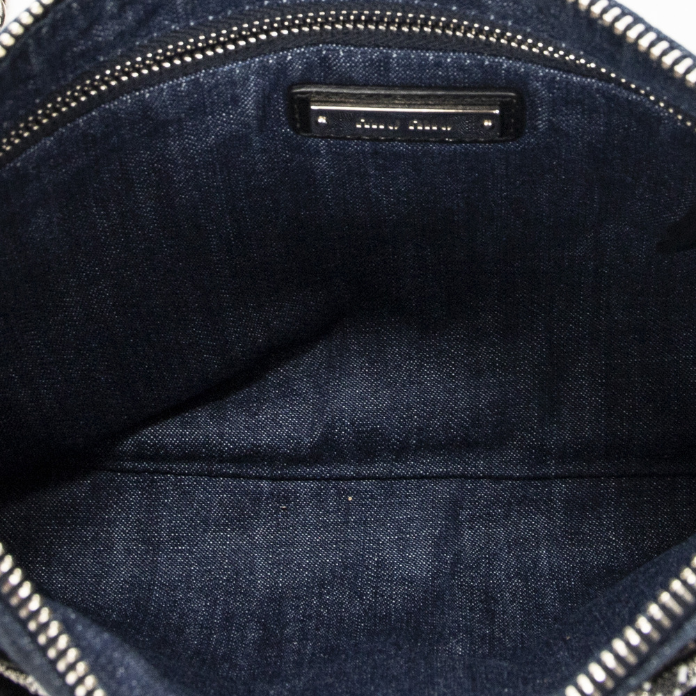 Miu Miu Rock Chain Pochette Bag - Picture 9 of 10